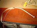 5ft Black and White 8 plait Custom Classic American Bullwhip In Progress A